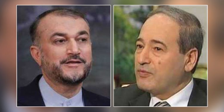 المقداد خلال اتصال هاتفي مع عبد اللهيان: سورية واثقة بقدرة إيران على إفشال المؤامرات