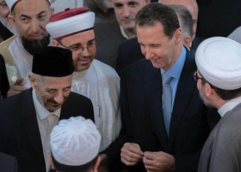 الرئيس الأسد يشارك في إحياء ذكرى المولد النبوي الشريف في الجامع الأموي