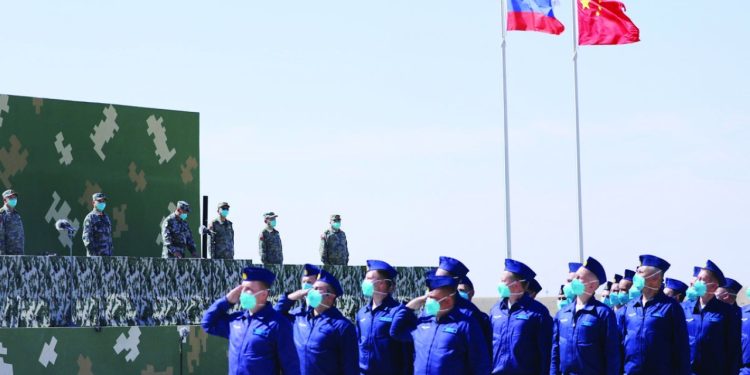 مناورات بحرية مشتركة لروسيا والصين غداً