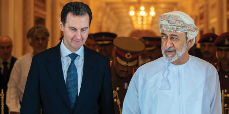 الرئيس الأسد: الشكر الأكبر هو لوقوف عُمان إلى جانب سورية خلال الحرب الإرهابية عليها