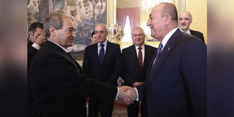 المقداد يطرح عدة مبادئ للمضي بمسار تطبيع العلاقات مع أنقرة