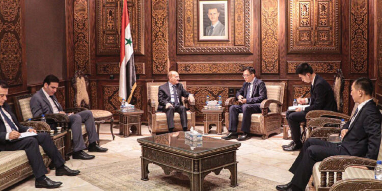 مباحثات سورية صينية في مجال التعاون الأمني ومكافحة الإرهاب والجرائم