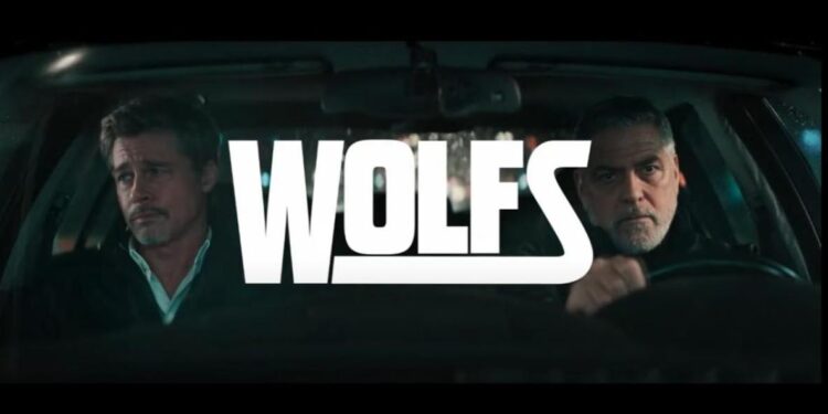 جورج كلوني وبراد بيت معاً في ” Wolfs