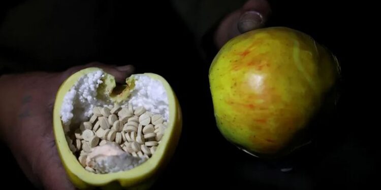 فواكه بلاستيكية وأقنعة.. مشاهد من داخل مصنع كبتاغون قرب دمشق